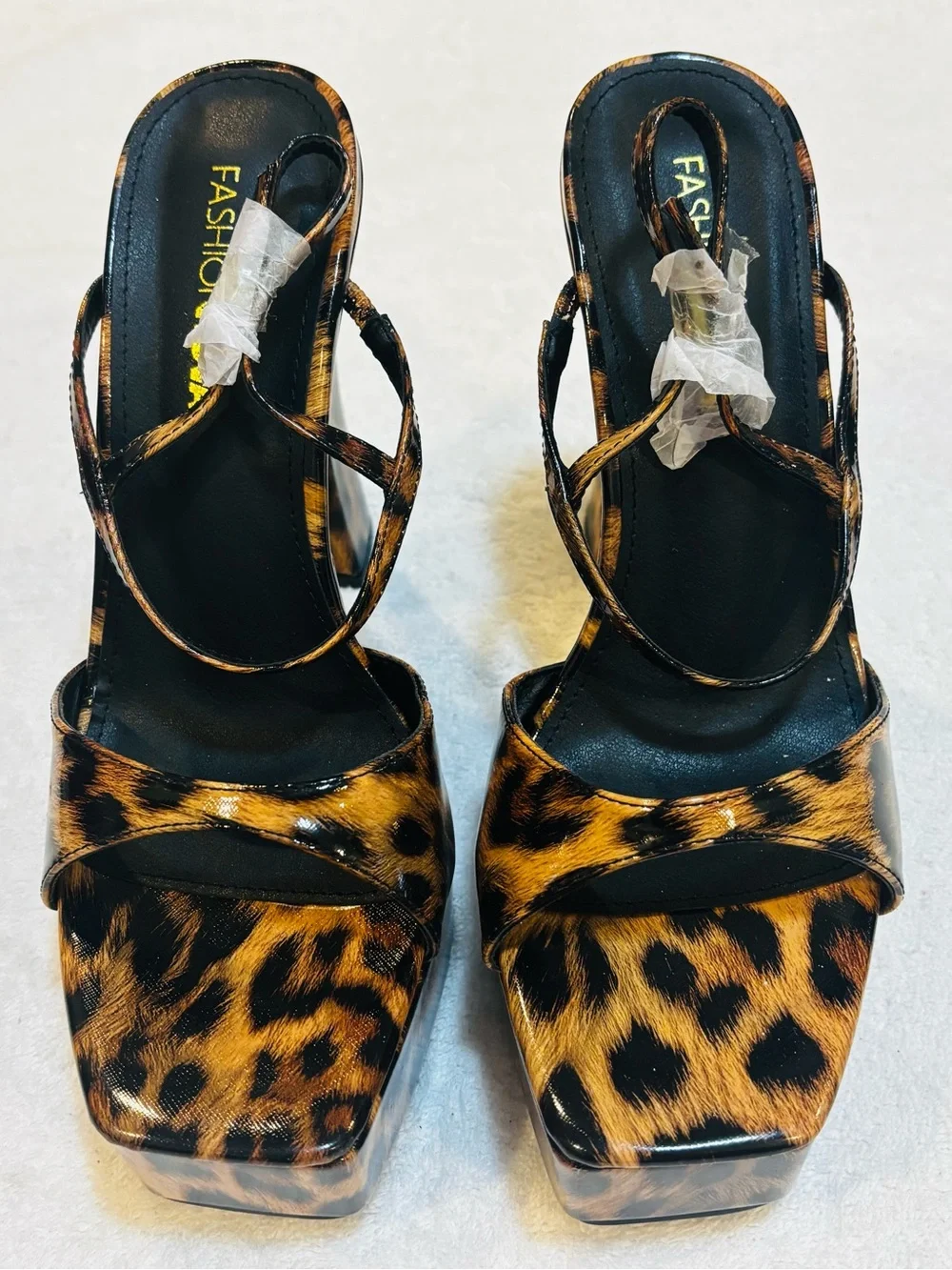 Brand New Stylish Heels By Fashion Nova - Size 10 - Heel Height 6 Inches - Box 2